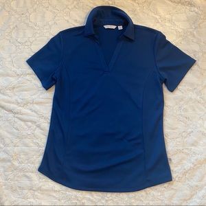 Navy blue lady Hagen golf polo never worn